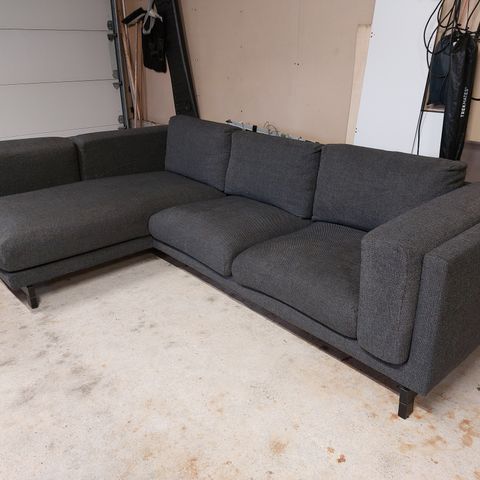 Utrolig god IKEA Nockeby sofa med sjeselong