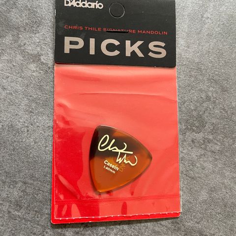 D'Addario Casein Chris Thile Signature Pick 1.4mm