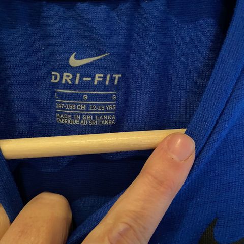 Nike dryfit t-skjorte