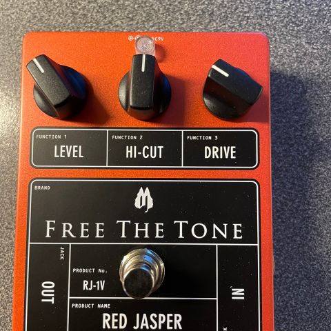 Free the tone  Red Jasper Over Drive