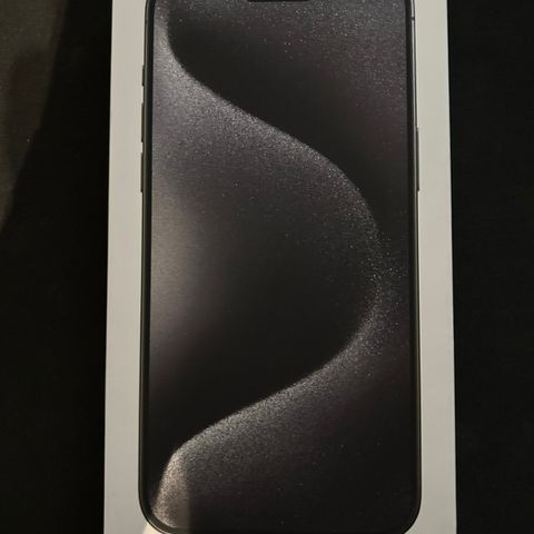 Apple Iphone 15 Pro Max 256 black Titanium