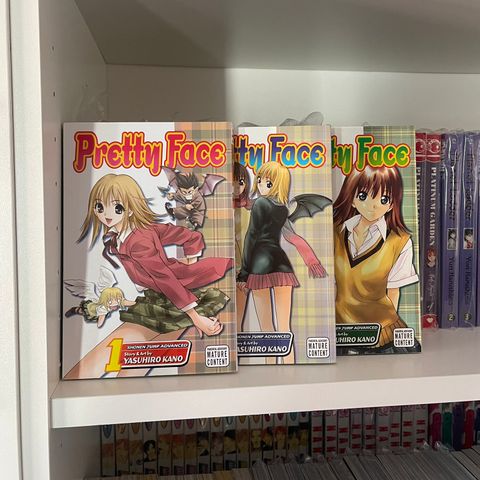 Pretty Face Manga Vol. 1-3