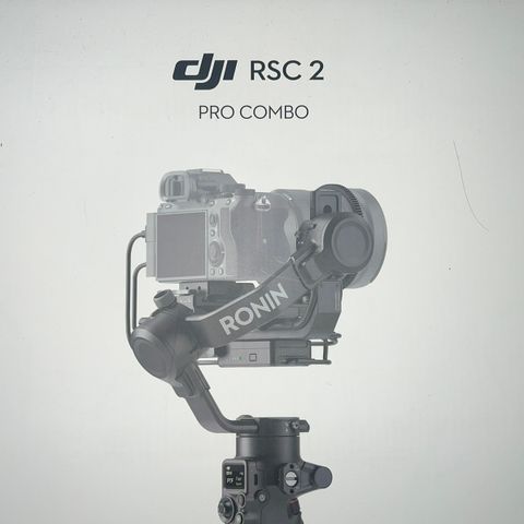 Dji Ronin RSC 2 Pro Combo