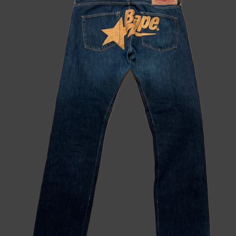 Vintage Bape Jeans Str M