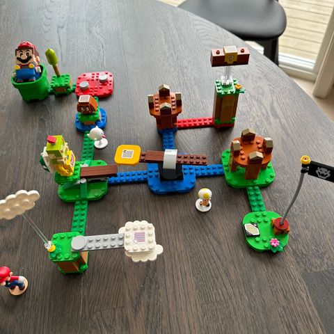 Supermario Lego startsett+ ekstrabanesett