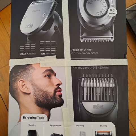 NY Braun Professional Beard Trimmer Series 7 barbermaskin