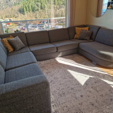 Stor og fin U-Sofa