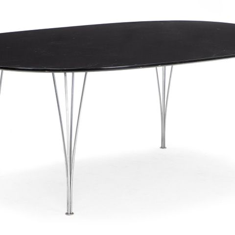 Spisebord i dansk design. Superellipse
