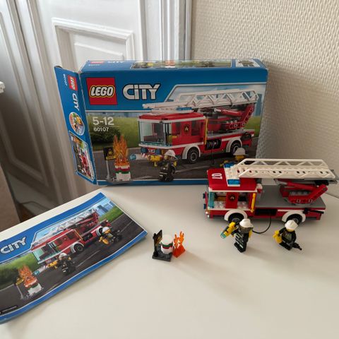 LEGO City 60107 Brannvesenets Stigebil