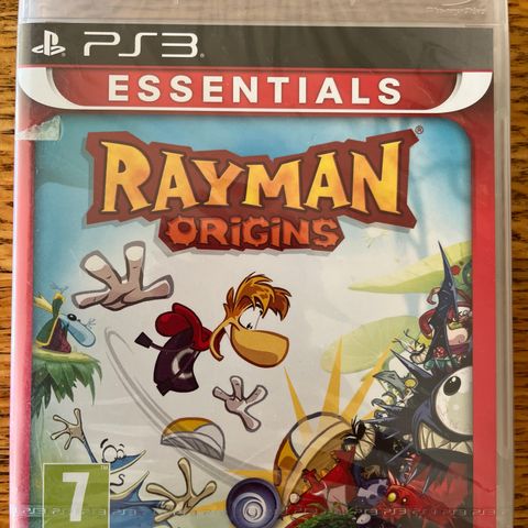 ps3 spill RAYMAN ORIGINS barn NY!