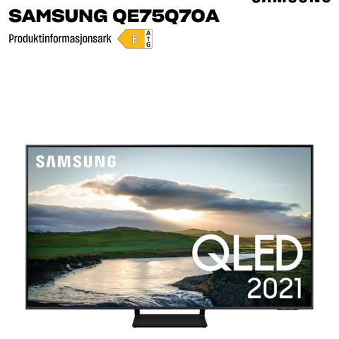 Samsung QLED 75’’ TV