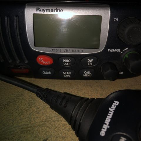 RAYMARINE  52E VHF RADIO