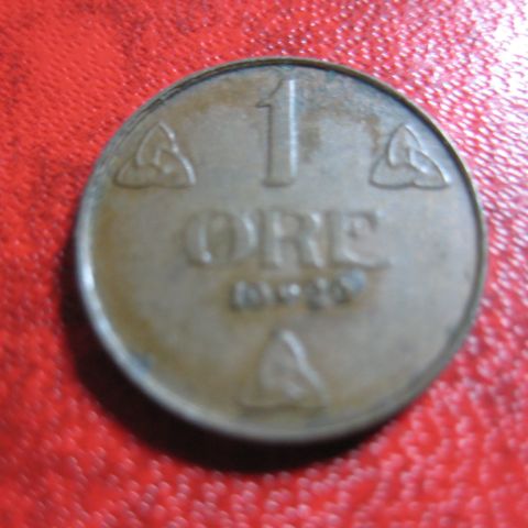 1 øre 1929 kv 0/01