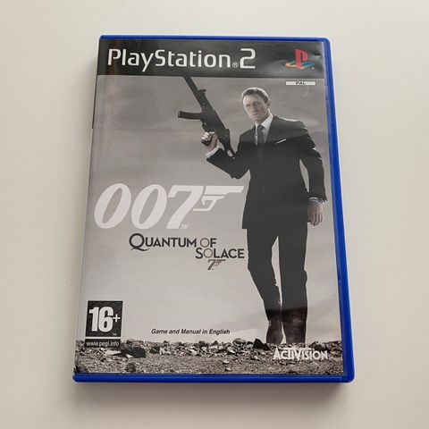 007 Quantum Of Solace PS2 spill