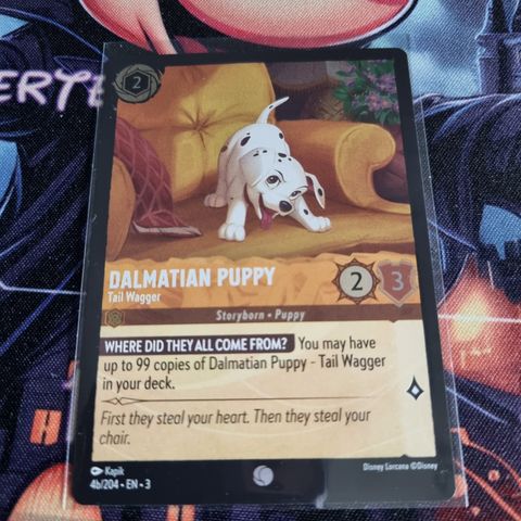 Dalmatian Puppy - Tail Wagger (4b/204) cold foil Into the Inklands (3)