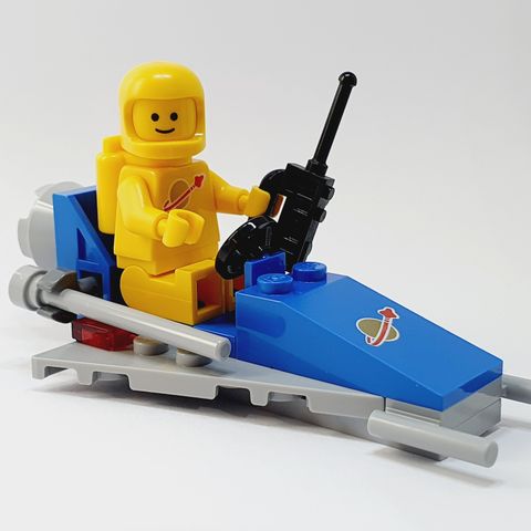 LEGO Classic Space - Gul astronaut (tlm109) med romskip