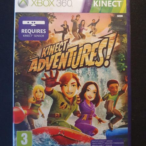 Kinect adventures til Xbox 360 (Forseglet)