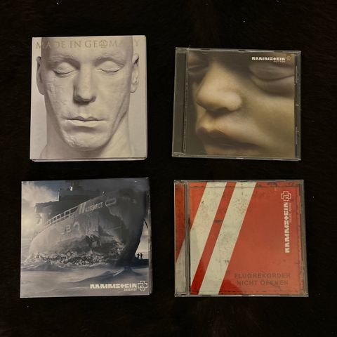 Rammstein cd pakke i god stand! Selges samlet!