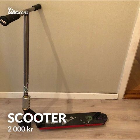 Scooter/triksesparkesykkel