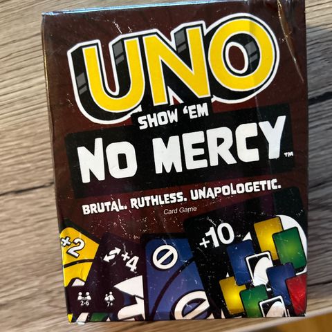 Uno No Mercy (helt ny og uåpnet)