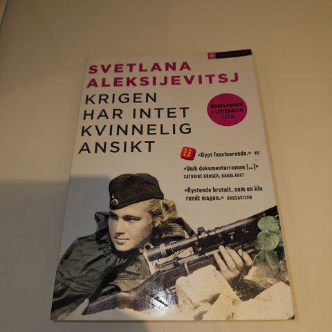 Krigen har intet kvinnelig ansikt. Svetlana Aleksijevitsj