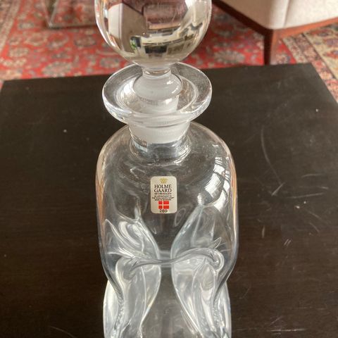 Holmegaard klukkeflaske