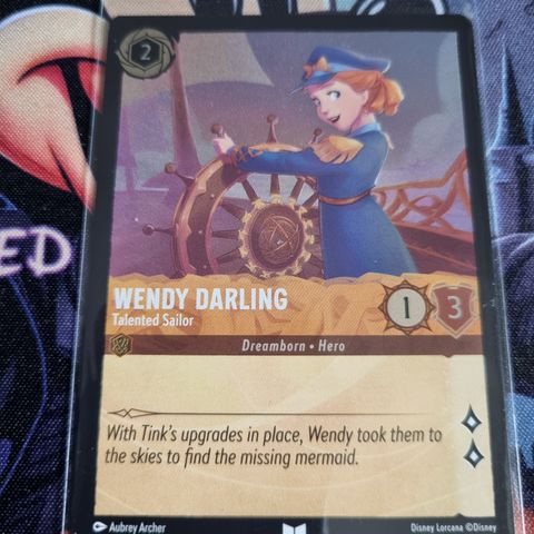 Wendy Darling - Talented Sailor  cold foil - Into the Inklands (3)
