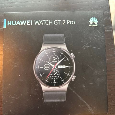 Huawei Watch GT 2 Pro, Night black.  SOM NY