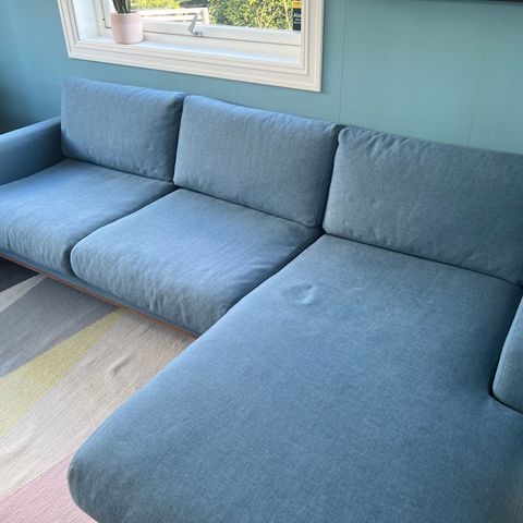 3-seters sofa med sjeselong Bolia