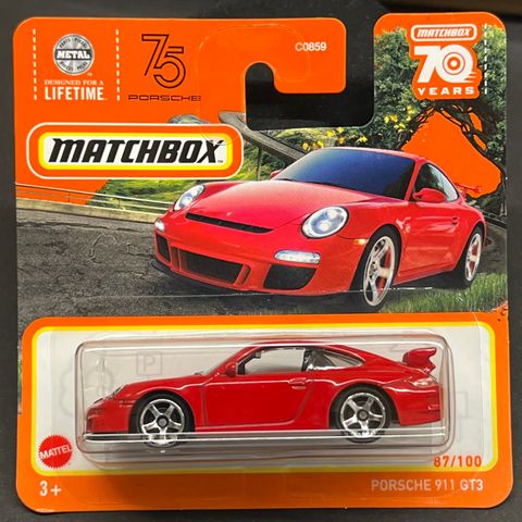 Matchbox Porsche 911 GT3 - C0869