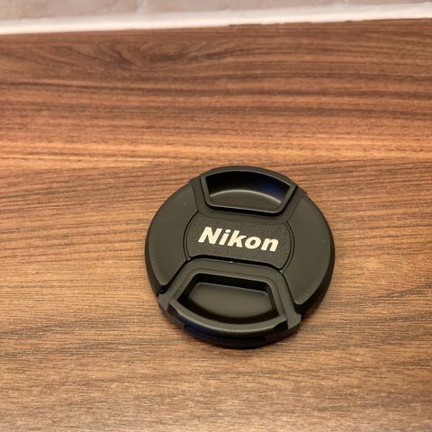 Nikon LC-58 objektivdeksel | Linselokk | Snap-on | 58 mm