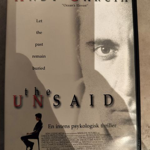 The Unsaid ( DVD) - 2001 - Andy Garcia