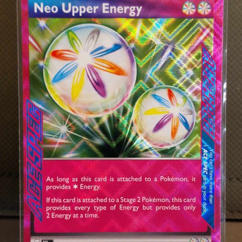 Neo Upper Energy #162 - Pokemon Temporal Forces