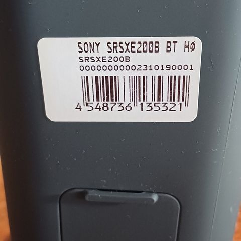 Sony Bluetooth høytaler, som ny. Selges halv pris