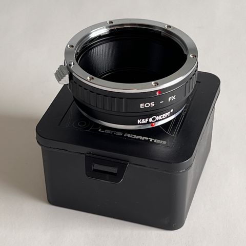 Fujifilm Adapter Canon EOS til FX