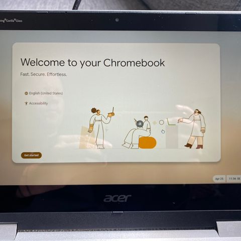 Acer Chromebook som ny(brukt 14-15 timer)
