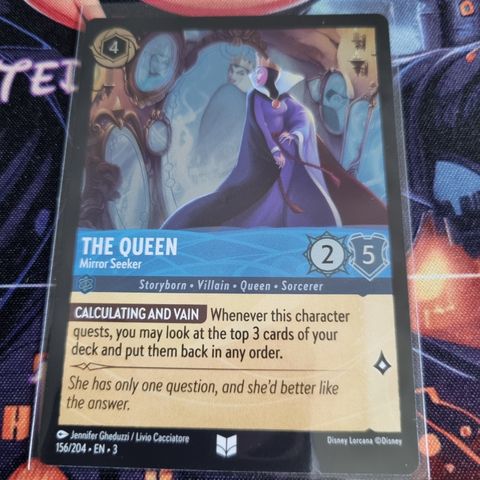 The Queen cold foil - Mirror Seeker - Into the Inklands (3)