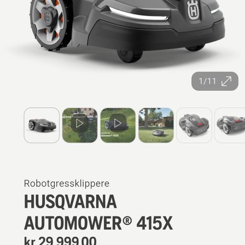 Husqvarna Automower® 415X