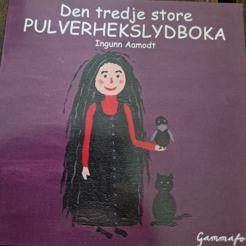 Kr 20 LYDBOK DEN TREDJE STORE PULVERHEKSBOKA 2010 INGUNN AAMODT