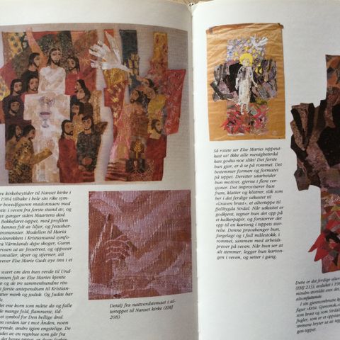 Else Marie Jakobsens tekstilkunst. Bok av Gunvald Opstad, 1987