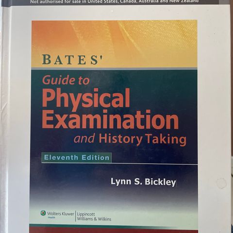 Bates’ Guide to Physical Examination and history taking
