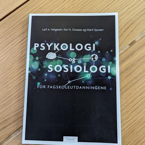 Psykologi og sosiologi for fagskoleutdanning