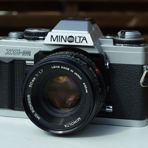 Minolta XGM 35mm Speilreflekskamera