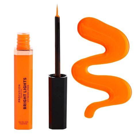 Profusion Cosmetics Bright Lights Neon & Pastel Graphic Liners, Orange