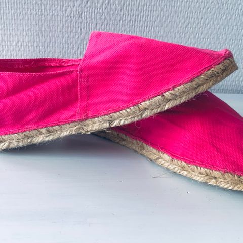 Rosa vintage espadrillos 💕 - ubrukt