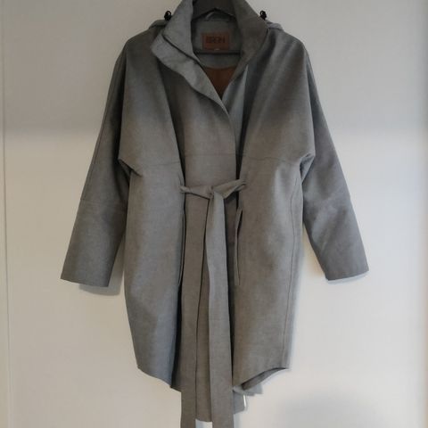 BRGN, Bris poncho coat, str xs/s