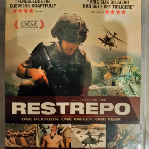 Restrepo ( DVD) - 2012 - 156 kr inkl frakt