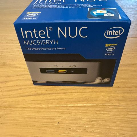 Intel NUC5i5RYH med 8GB RAM