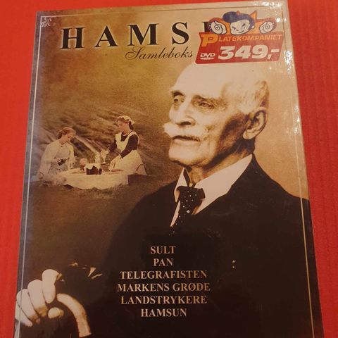Knut Hamsun dvd boks