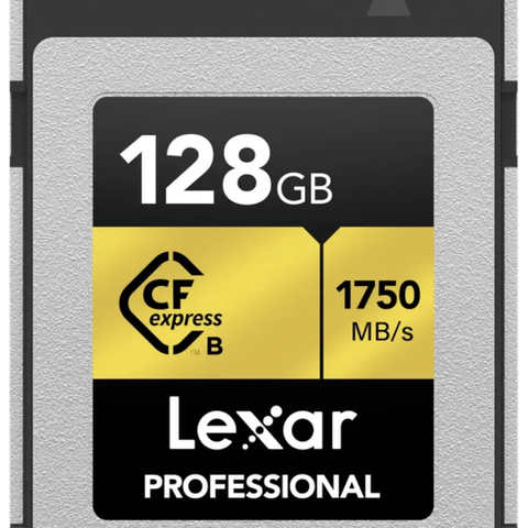 Lexar CFexpress Pro Gold 128GB R1750